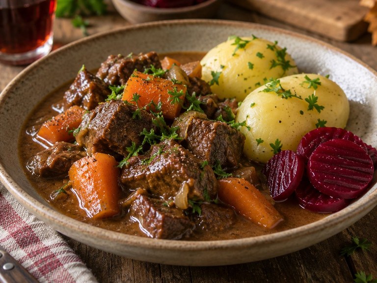 Kalops med rotfrukter
