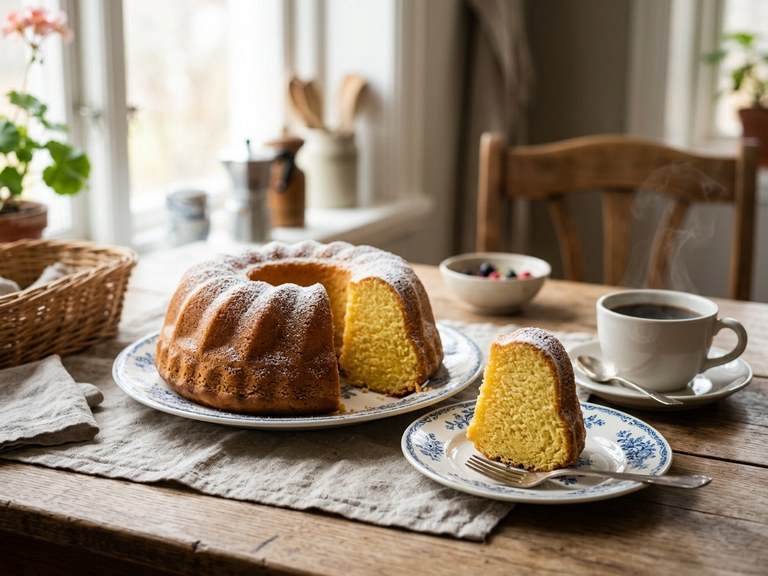 Klassisk saftig sockerkaka